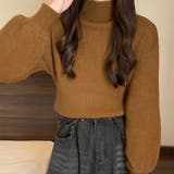ライトブラウン | ニットセーター【韓国ファッション】 | Girly Doll