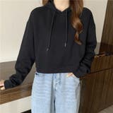ブラック | パーカ【韓国ファッション】 | Girly Doll