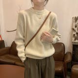 ベージュ | ニットセーター【韓国ファッション】 | Girly Doll