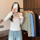 カットソー【韓国ファッション】 | Girly Doll | 詳細画像3 