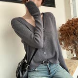 ニットカーディガン【韓国ファッション】 | Girly Doll | 詳細画像3