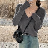 ニットカーディガン【韓国ファッション】 | Girly Doll | 詳細画像5