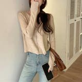 ニットカーディガン【韓国ファッション】 | Girly Doll | 詳細画像8