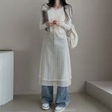 オフホワイト | ワンピース【韓国ファッション】 | Girly Doll