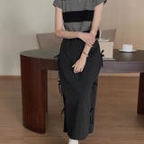 リボンロングスカート【韓国ファッション】 | Girly Doll | 詳細画像2