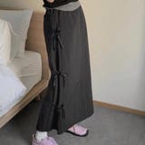 リボンロングスカート【韓国ファッション】 | Girly Doll | 詳細画像10