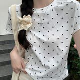 ホワイト | Ｔシャツ【韓国ファッション】 | Girly Doll