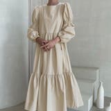 ベージュ | ワンピース【韓国ファッション】 | Girly Doll