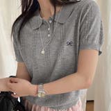 ポロニット?セーター【韓国ファッション】 | Girly Doll | 詳細画像1