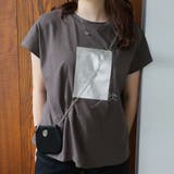 チャコール | Tシャツ【韓国ファッション】 | Girly Doll