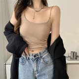 カップ付きチューブトップ【韓国ファッション】 | Girly Doll | 詳細画像2