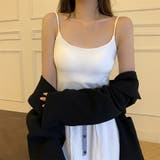 カップ付きチューブトップ【韓国ファッション】 | Girly Doll | 詳細画像6