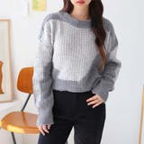 グレー | ニットセーター | Girly Doll