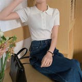 ポロニットシャツ | Girly Doll | 詳細画像7