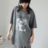 ダークグレー | Tシャツ | Girly Doll