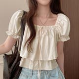 ベージュ | ブラウス | Girly Doll