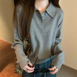 グレー | ニットセーター | Girly Doll