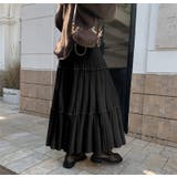 ブラック | マキシスカート | Girly Doll