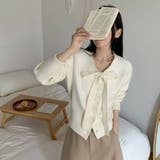 アイボリー | ニットカーディガン | Girly Doll