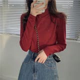 ボルドー | ニットセーター | Girly Doll