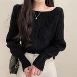 ブラック | ニットセーター | Girly Doll