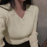 ベージュ | ニットセーター | Girly Doll