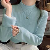 ブルーグリーン | ニットセーター | Girly Doll