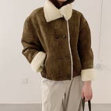 モカ | フリースジャケット | Girly Doll