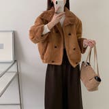 キャメル | フリースジャケット | Girly Doll