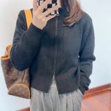 ブラック | ニットカーディガン | Girly Doll