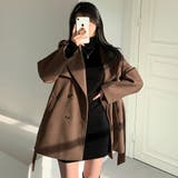 ブラウン | ハーフコート | Girly Doll