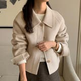 ベージュ | ショートコート | Girly Doll