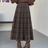 ブラウン | ロングスカート | Girly Doll