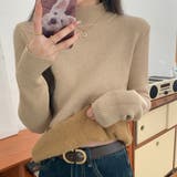 ベージュ | ニットセーター | Girly Doll