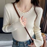 アイボリー | ニットセーター | Girly Doll