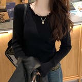 ブラック | ニットセーター | Girly Doll