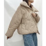 ビッグカラーキルティング中綿ブルゾン | Doula Doula | 詳細画像3 