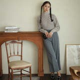 ボーダーハイネックニット | Doula Doula | 詳細画像6 