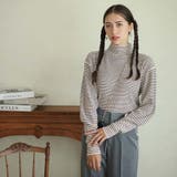 ボーダーハイネックニット | Doula Doula | 詳細画像8 