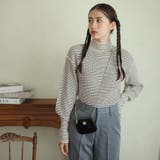 ボーダーハイネックニット | Doula Doula | 詳細画像9 