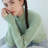 ボーダーハイネックニット | Doula Doula | 詳細画像23 