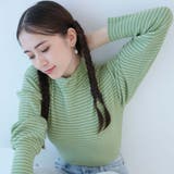 ボーダーハイネックニット | Doula Doula | 詳細画像24 