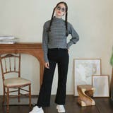 ボーダーハイネックニット | Doula Doula | 詳細画像25 