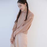 ボーダーハイネックニット | Doula Doula | 詳細画像34 