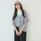 Vネックニットカーディガン | Doula Doula | 詳細画像7