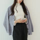 Vネックニットカーディガン | Doula Doula | 詳細画像10