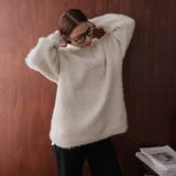 オーバーサイズクルーネックニット | Girly Doll | 詳細画像10 