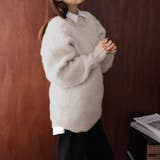 オーバーサイズクルーネックニット | Girly Doll | 詳細画像11 