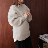 オーバーサイズクルーネックニット | Girly Doll | 詳細画像12 