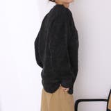 オーバーサイズクルーネックニット | Girly Doll | 詳細画像41 